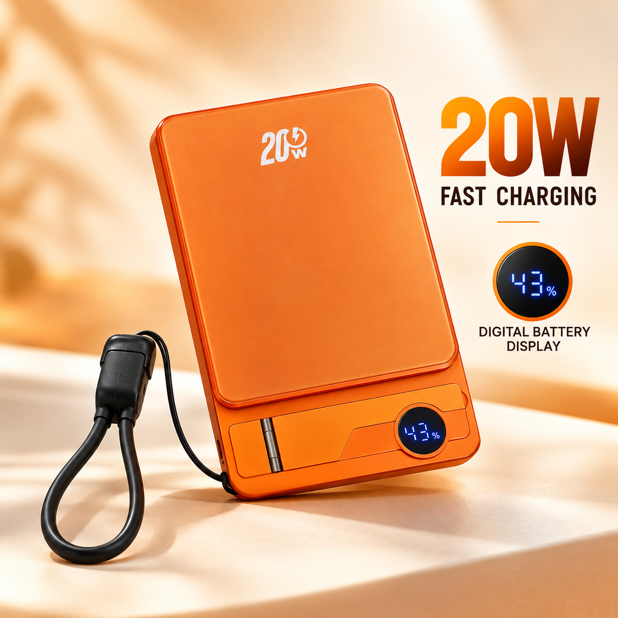 Ultra Thin Magnetic Power Bank