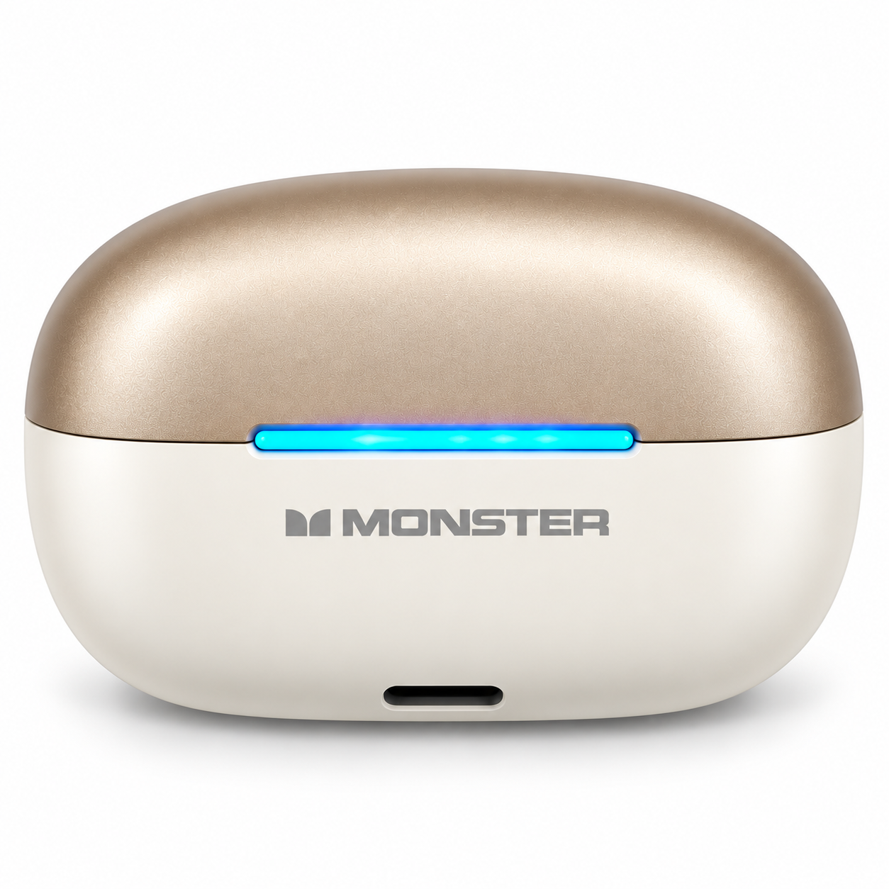 MONSTER Wireless Earbuds with Charging Case – Ergonomic Ear Hooks, LED Indicator & Premium Design